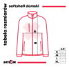 Softshell damski z własnym nadrukiem na piersi - obrazek 2